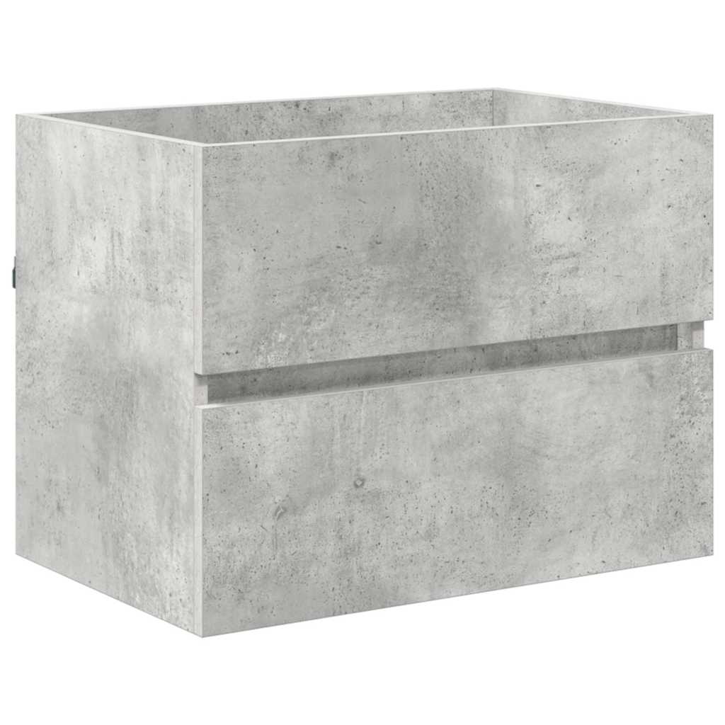 Set di mobili per il bagno Grigio cemento 60 x 38,3 x 45 cm | homemem39