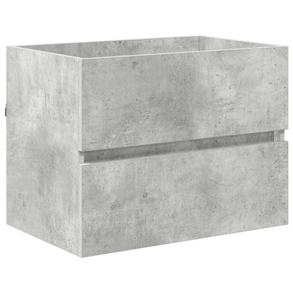 Set di mobili per il bagno Grigio cemento 60 x 38,3 x 45 cm | homemem39