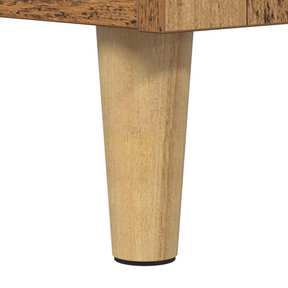 Armadietto per letto con cassetto Legno vecchio 40 x 35 x 50 cm | homemem39