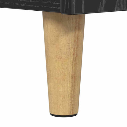 Mobiletti da letto 2 pcs Rovere Nero 40 x 35 x 50 cm | homemem39