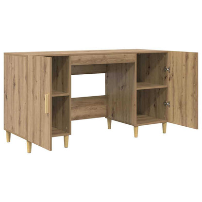 Scrivania Rovere artigianale Legno ingegnerizzato