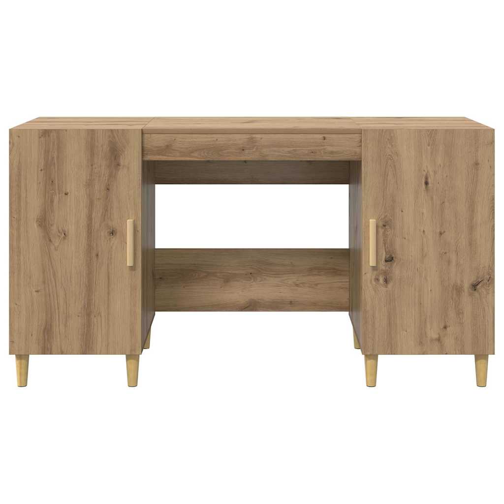 Scrivania Rovere artigianale Legno ingegnerizzato