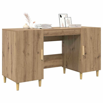 Scrivania Rovere artigianale Legno ingegnerizzato
