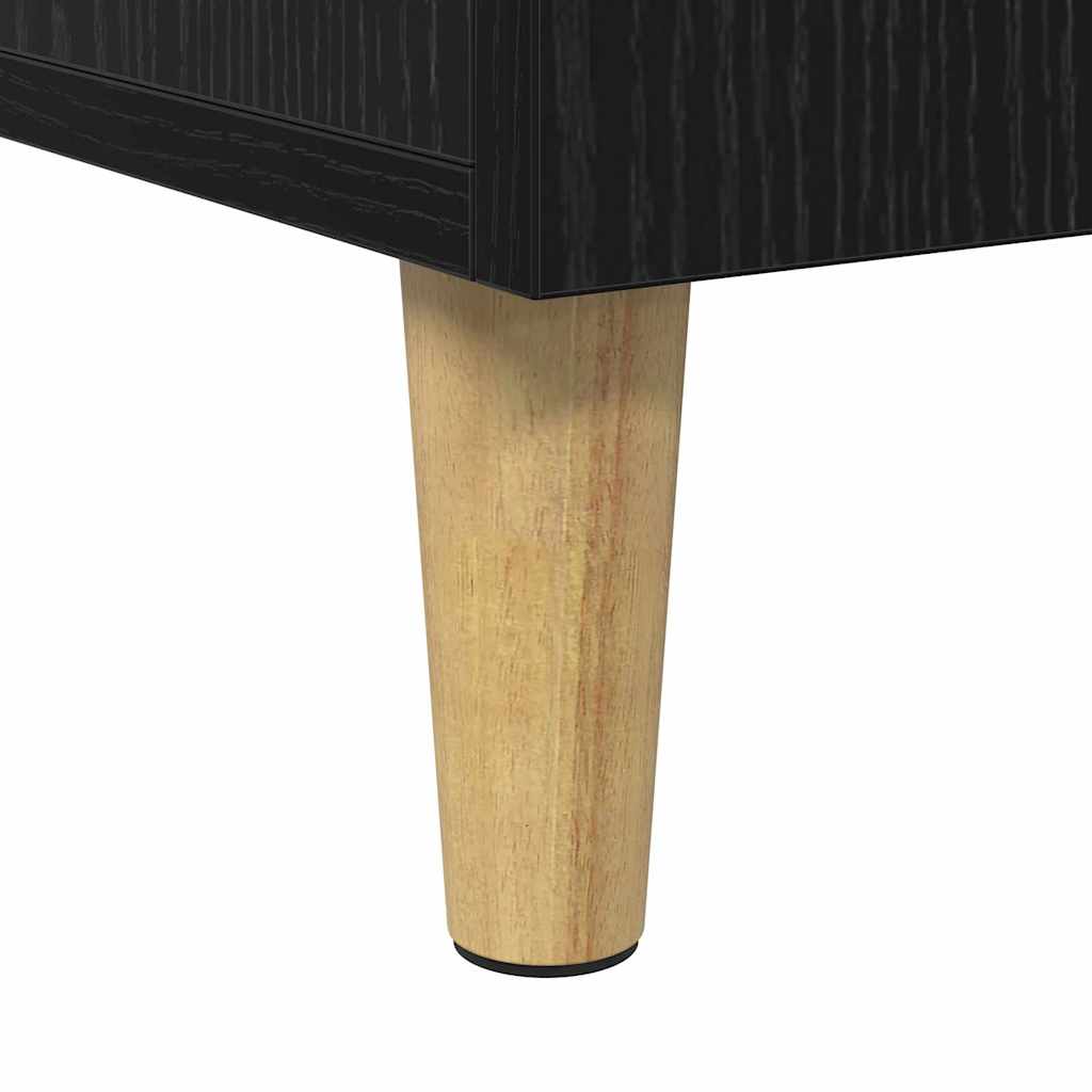 Scrivania Rovere Nero Legno ingegnerizzato 140 x 50 x 75 cm