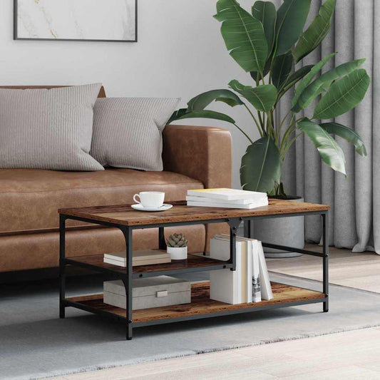 Tavolino da salotto Legno vecchio 90 x 49 x 40 cm