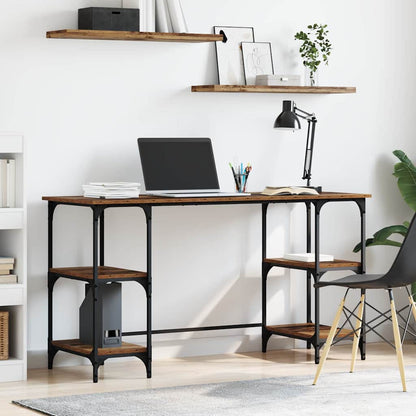 Scrivania Legno vecchio 140 x 50 x 75 cm Legno multistrato | homemem39