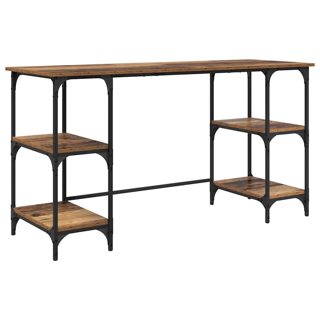 Scrivania Legno vecchio 140 x 50 x 75 cm Legno multistrato | homemem39