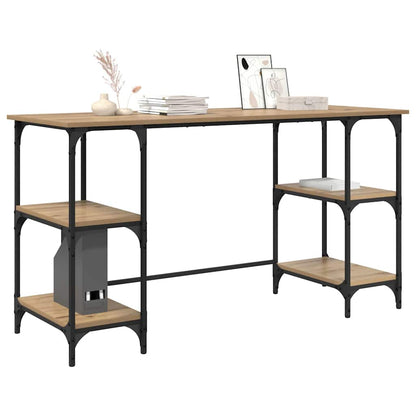 Scrivania Rovere artigianale Legno ingegnerizzato
