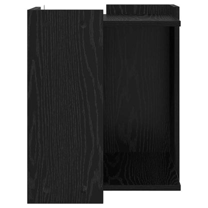 Rifugio per lettiera per gatti Rovere Nero 42 x 42 x 51 cm