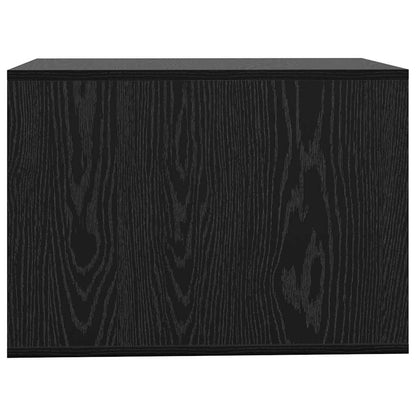 Rifugio per lettiera per gatti Rovere Nero 47 x 59 x 42 cm