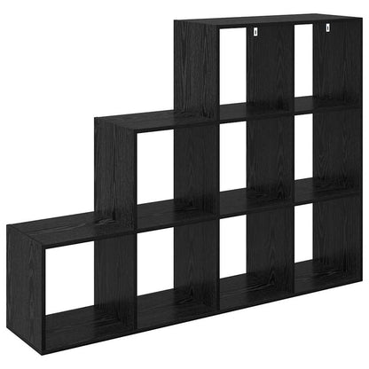 Libreria divisoria Rovere Nero 137,5 x 29 x 103,5 cm