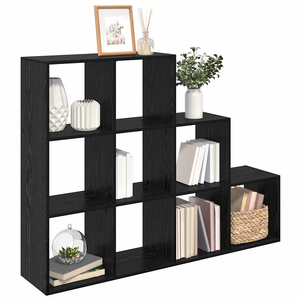 Libreria divisoria Rovere Nero 137,5 x 29 x 103,5 cm