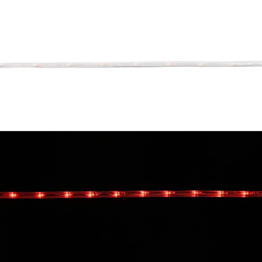 Luce a corda con 2400 LED Rosso 100 m PVC