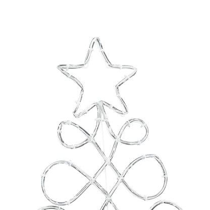Luci a forma di albero di Natale Multicolore 78 x 58 cm PVC | homemem39