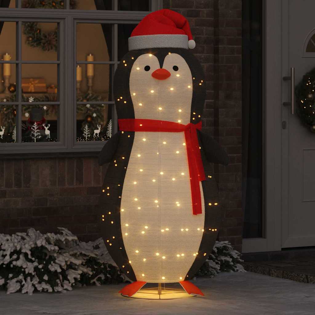 Figura di pinguino di neve Bianco caldo 78 x 178 cm Tessuto | homemem39
