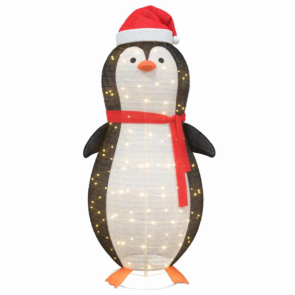 Figura di pinguino di neve Bianco caldo 78 x 178 cm Tessuto | homemem39