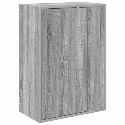 Set di mobile TV da 4 pezzi Grigio sonoma Legno multistrato