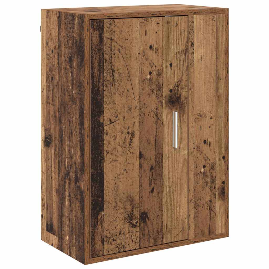 Set di mobile TV da 4 pezzi Legno antico Legno multistrato