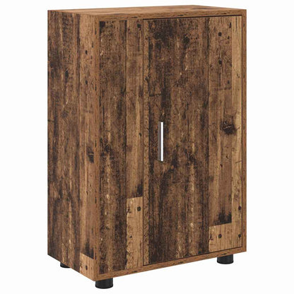 Set di mobile TV da 4 pezzi Legno antico Legno multistrato