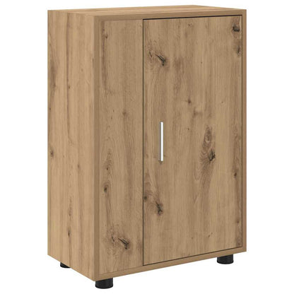 Set di mobile TV da 4 pezzi rovere artigianale