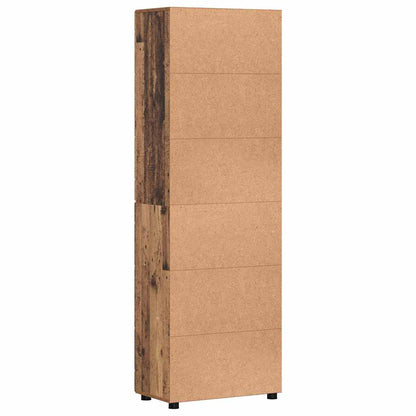 Credenza Legno vecchio 60 x 35 x 182 cm Legno multistrato