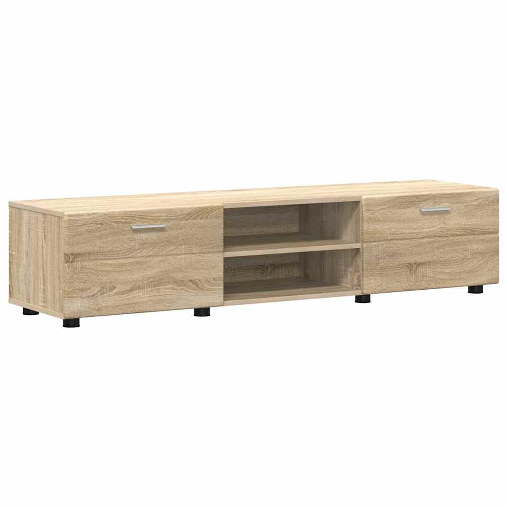 Set mobile TV FLORIN 3 pcs Rovere Sonoma Legno multistrato | homemem39
