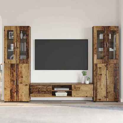 Set mobile TV FLORIN 3 pcs Legno vecchio Legno multistrato