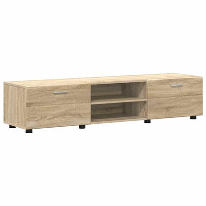 Set mobile TV FLORIN 3 pz Rovere Sonoma Legno ingegnerizzato