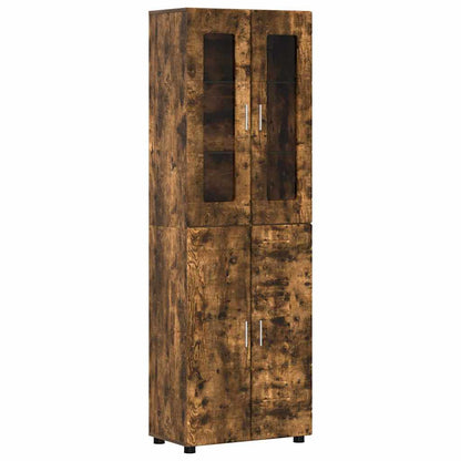 Set mobile TV FLORIN 3 pcs Rovere fumé Legno multistrato | homemem39