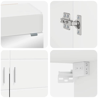 Set di mobili per il bagno TULUM 2 pcs Bianco 60 x 34 x 63 cm | homemem39