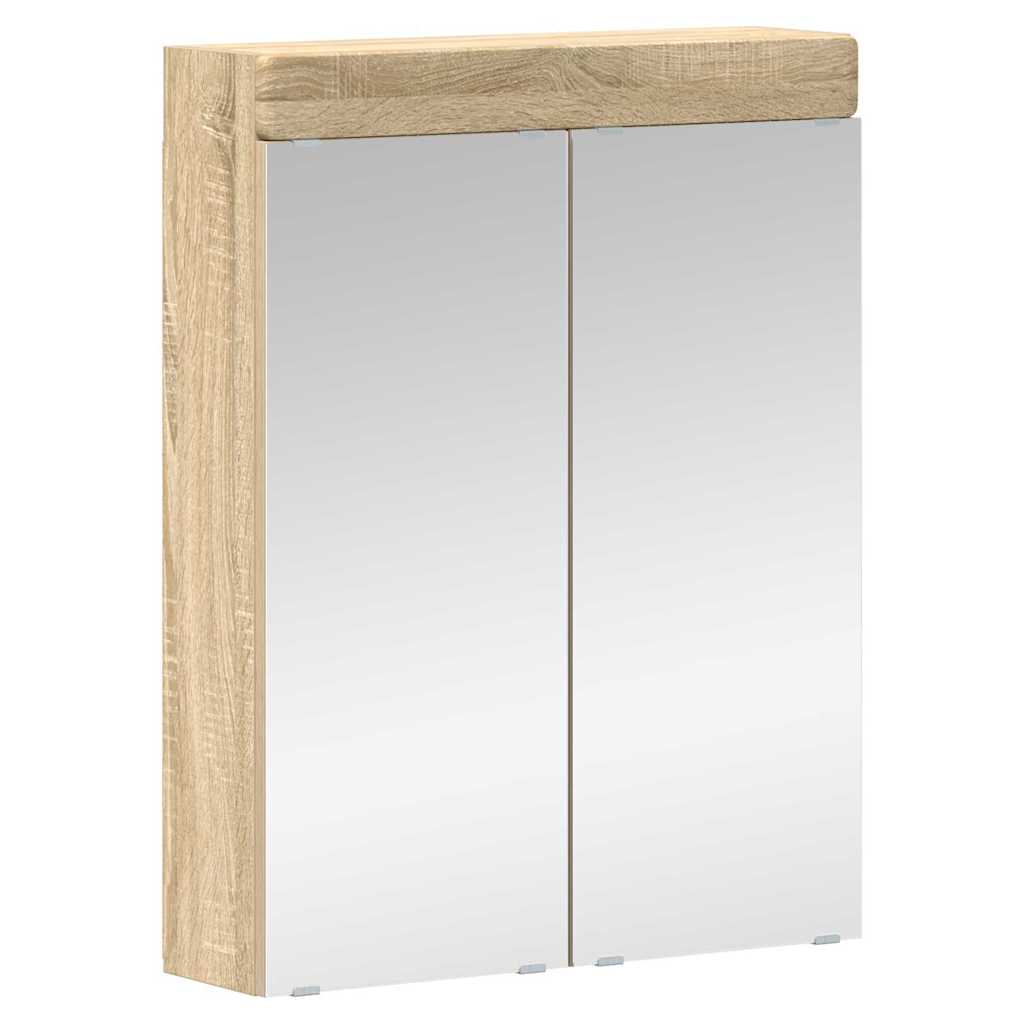 Set di mobili per il bagno TULUM 2 pz Rovere Sonoma | homemem39