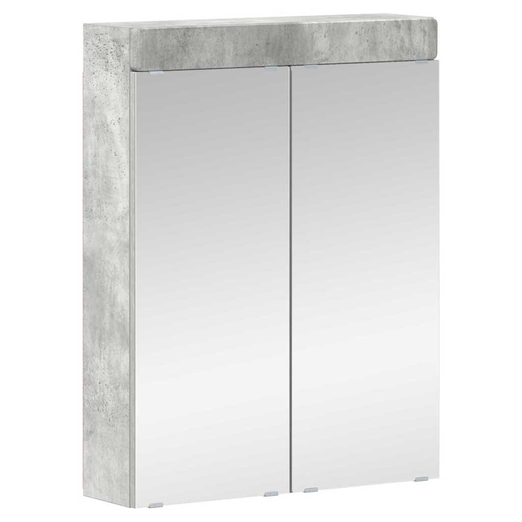 Set di mobili per il bagno TULUM 2 pcs Grigio cemento | homemem39