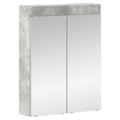 Set di mobili per il bagno TULUM 2 pcs Grigio cemento | homemem39