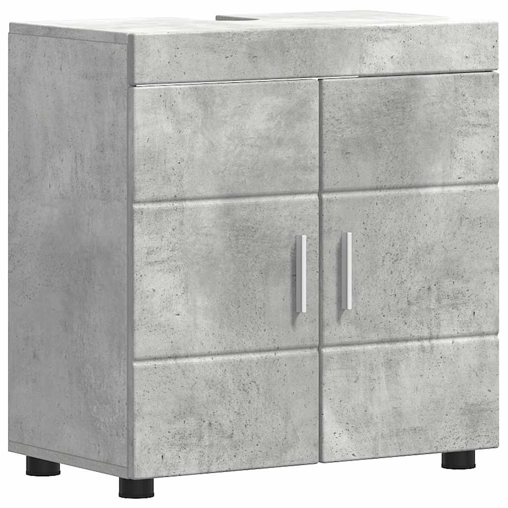 Set di mobili per il bagno TULUM 2 pcs Grigio cemento | homemem39