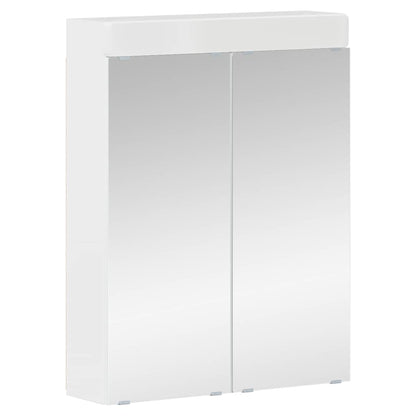 Set di mobili per il bagno TULUM 2 pcs Bianco Lucido | homemem39