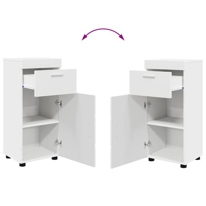 Set di mobili per il bagno TULUM 3 pcs Bianco 60 x 34 x 63 cm | homemem39