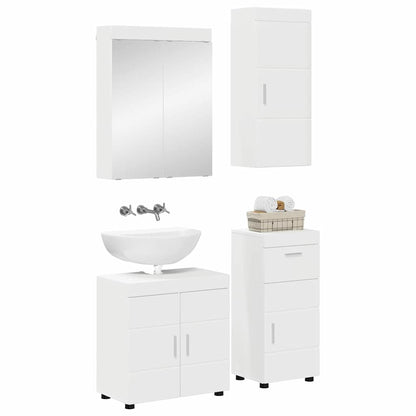 Set di mobili per il bagno TULUM 4 pcs Bianco 60 x 34 x 63 cm | homemem39