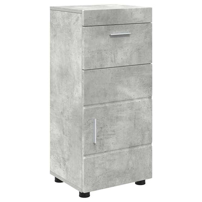 Set di mobili per il bagno TULUM 4 pz Grigio cemento | homemem39