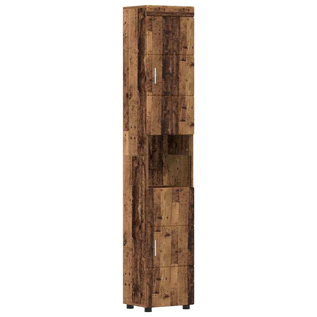 Set di mobili per il bagno TULUM 5 pcs Legno vecchio | homemem39