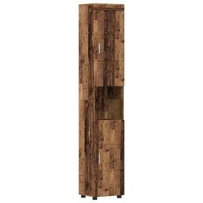 Set di mobili per il bagno TULUM 5 pcs Legno vecchio | homemem39