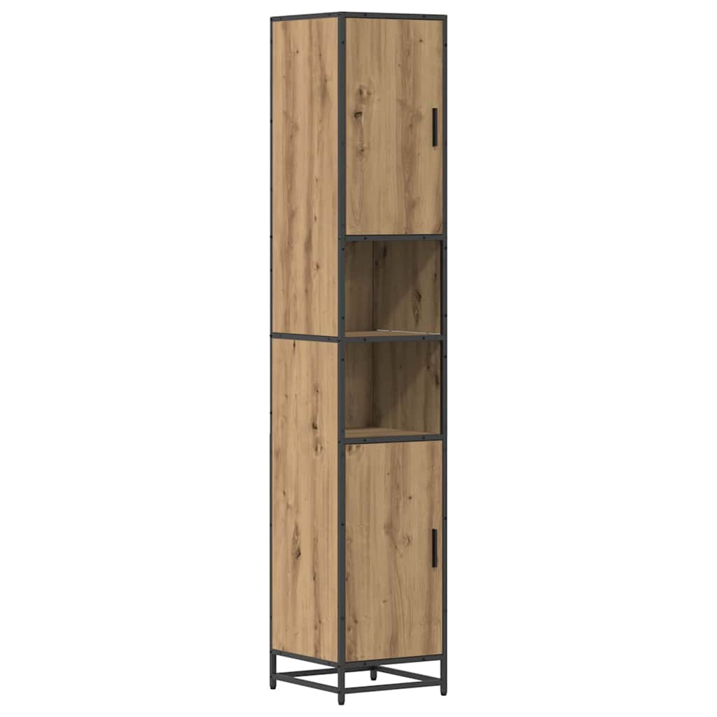 Set di mobili per il bagno con lo scaffale Rovere artigianale | homemem39