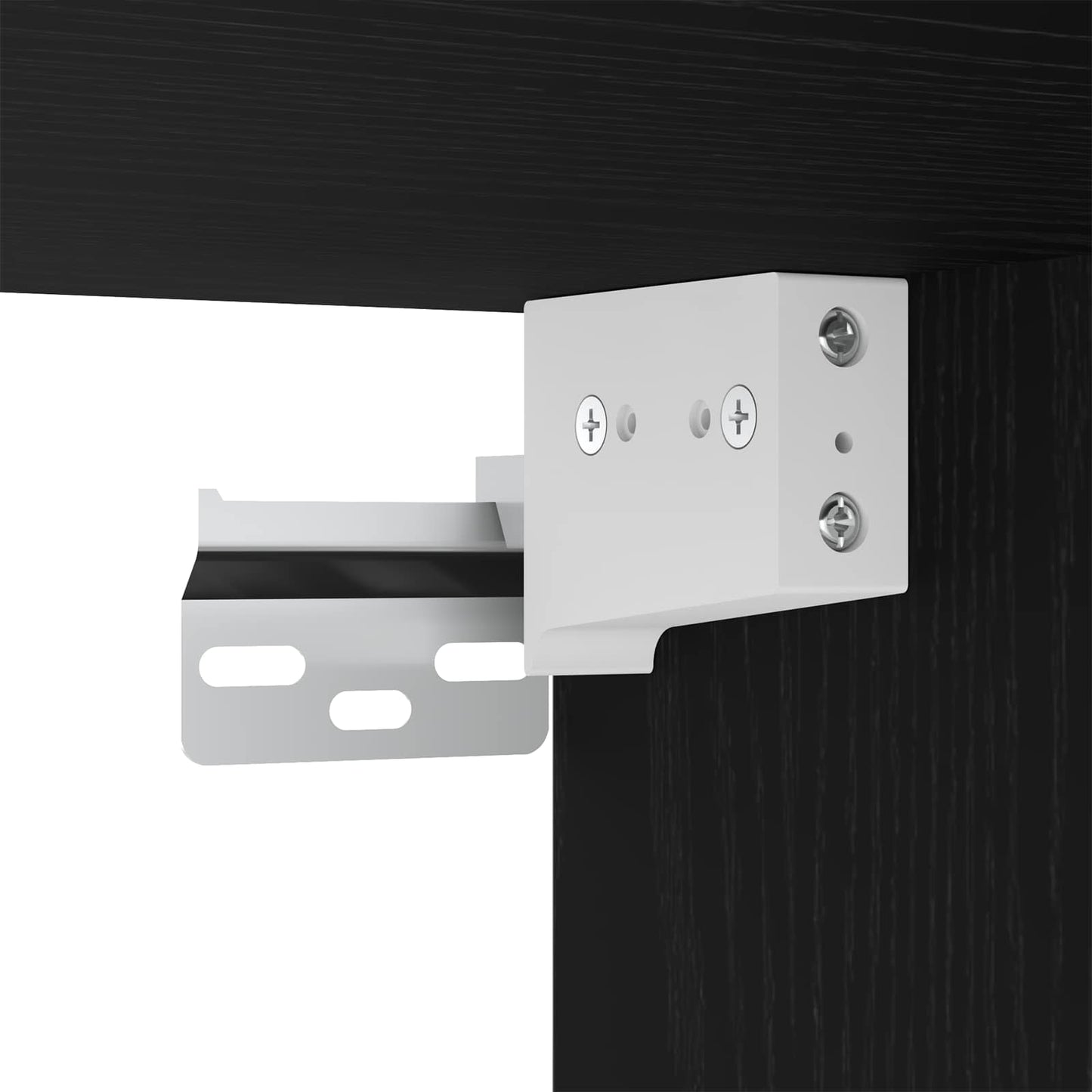 Set di mobili per il bagno 3 pz Rovere Nero 60 x 33 x 60 cm