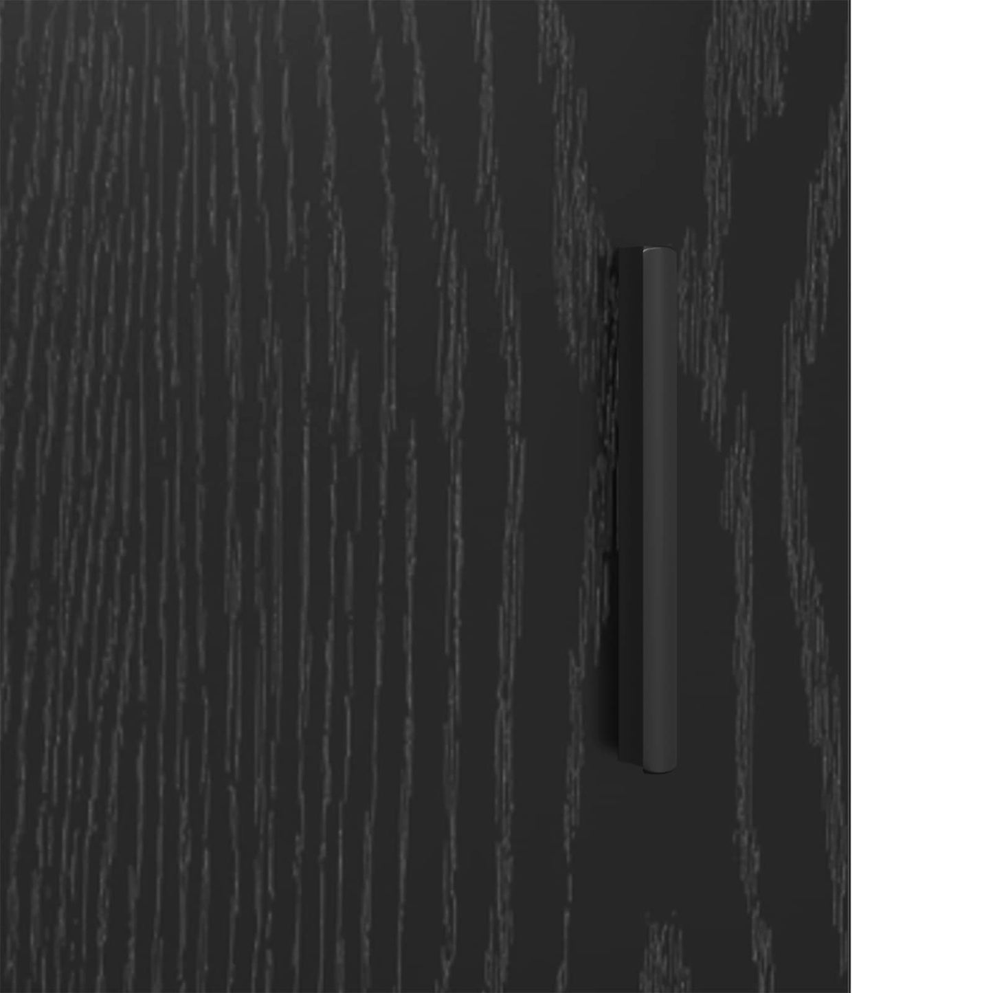 Set di mobili per il bagno 3 pz Rovere Nero 60 x 33 x 60 cm