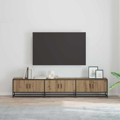 Mobile TV rovere artigianale 210 x 35 x 41 cm Legno multistrato