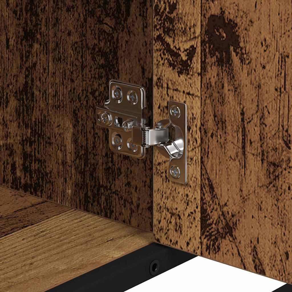 Set di mobili per il bagno con cassetto 3 pcs Legno vecchio | homemem39