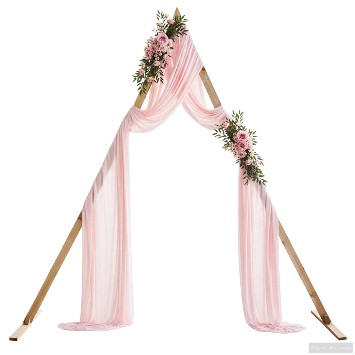 Arco Nuziale Marrone Chiaro 202 x 95 x 254 cm | homemem39