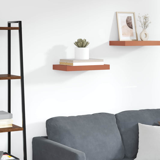 Scaffale da parete Rosso 40 x 23,5 x 4 cm Legno multistrato | homemem39