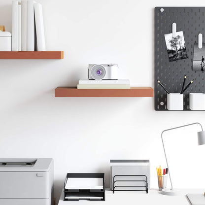 Scaffale da parete Rosso 50 x 23 x 4 cm Legno multistrato