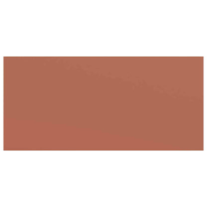 Scaffale da parete 2 pcs Rosso 50 x 23 x 4 cm Legno multistrato | homemem39