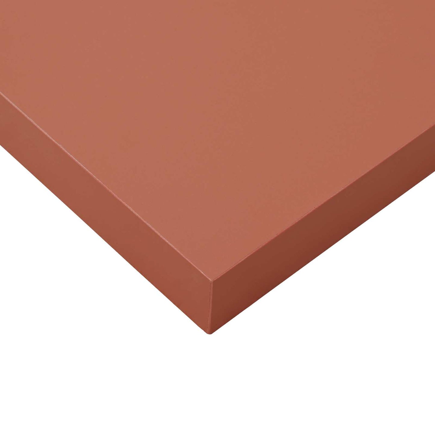 Scaffale da parete Rosso 120 x 23,5 x 4 cm Legno multistrato | homemem39